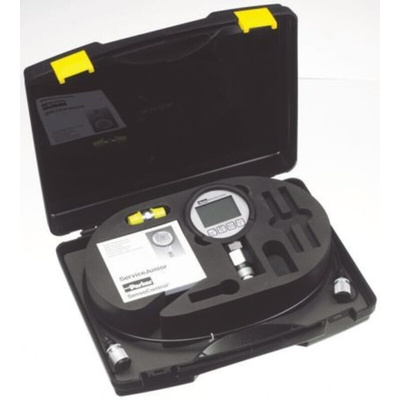 Parker 1/4 in Digital Pressure Gauge 100bar Bottom Entry, SCJN-KIT-100, 0bar min., ServiceJunior 100