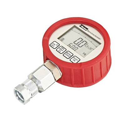 Parker 1/4 in Digital Pressure Gauge 600bar Bottom Entry, SCJN-KIT-600, 0bar min., ServiceJunior 600