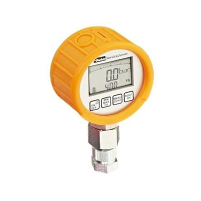 Parker 1/4 in Digital Pressure Gauge 400bar Bottom Entry, SCJN-KIT-400, 0bar min., ServiceJunior 400