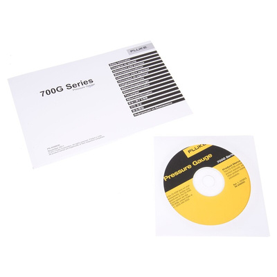 Fluke G 1/4 Digital Pressure Gauge 20bar Bottom Entry, Fluke-700G27, RS232, -0.83bar min.