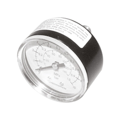 IMI Norgren R 1/8 Analogue Pressure Gauge 4bar Back Entry, 18-013-011, 0bar min.