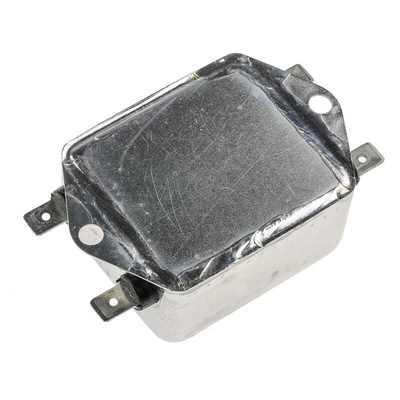 RS PRO 6A 250 V ac 400Hz, Chassis Mount RFI Filter, Tab