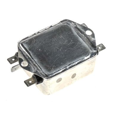 RS PRO 3A 250 V ac 400Hz, Chassis Mount RFI Filter, Tab