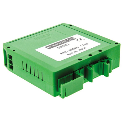 Roxburgh EMC, DRF 1A 250 V ac 440Hz, DIN Rail RFI Filter, Screw, Single Phase