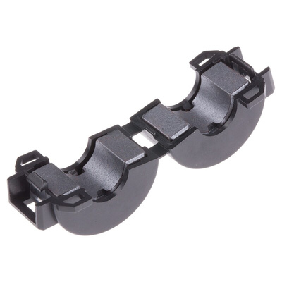 RS PRO Openable Ferrite Clamp, 24.5 Dia. x 28.5mm, For Computer Peripherals, Digital TV, Internal & External Power