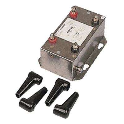 Roxburgh EMC, MDF 25A 250 V ac 60Hz, Flange Mount RFI Filter, Stud, Single Phase