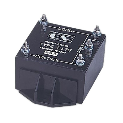 United Automation, NFE61PT 25A 230 V ac 50 → 60Hz, Panel Mount RFI Filter, M4 Screw, Single Phase