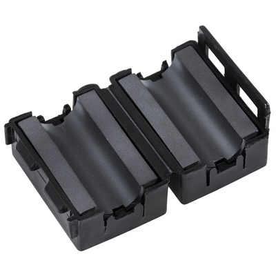 Fair-Rite Openable Ferrite Sleeve, 22.1 x 11 x 32.3mm, For EMI Suppression, Apertures: 1, Diameter 10.15mm