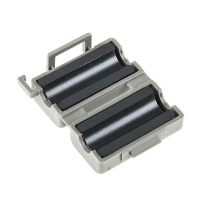 Essentra Openable Ferrite Sleeve, 13.2 x 14.3mm, For EMI Suppression, Apertures: 1, Diameter 5mm