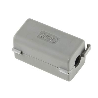 Essentra Openable Ferrite Sleeve, 16.6 x 18mm, For EMI Suppression, Apertures: 1, Diameter 6mm