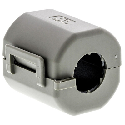 Essentra Openable Ferrite Sleeve, 28 x 29.6mm, For EMI Suppression, Apertures: 1, Diameter 13.5mm