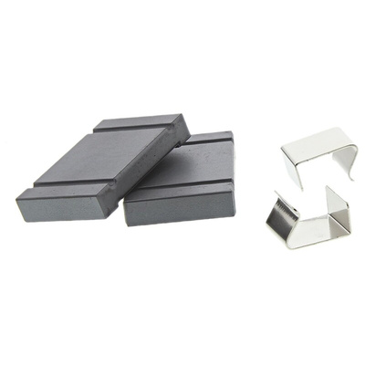Essentra A5 Openable Flat Cable Ferrite, 20 max. wires, Split Core, Inner dims. 26.6 x 0.8mm
