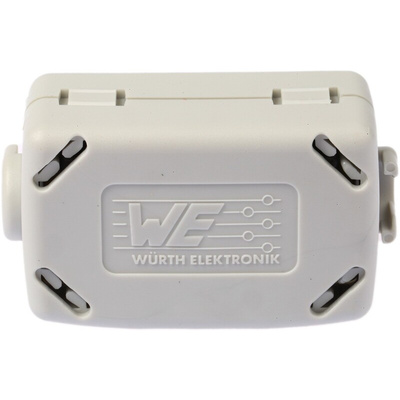 Wurth Elektronik Openable Ferrite Sleeve, 23.7 x 36.9 x 18.2mm, For EMI Suppression, Apertures: 1, Diameter 6mm