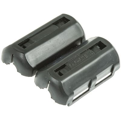 Fair-Rite Openable Ferrite Sleeve, 20 x 9.8 x 39.4mm, For EMI Suppression, Apertures: 1, Diameter 6.6mm