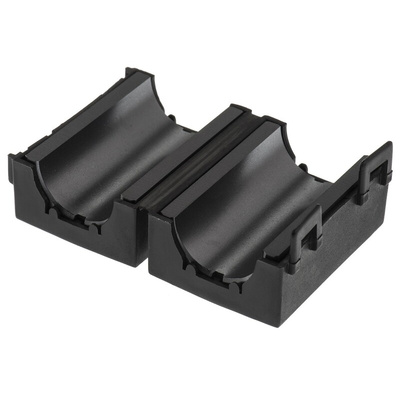 Fair-Rite Openable Ferrite Sleeve, 29.2 x 14.7 x 42mm, For EMI Suppression, Apertures: 1, Diameter 18.8mm