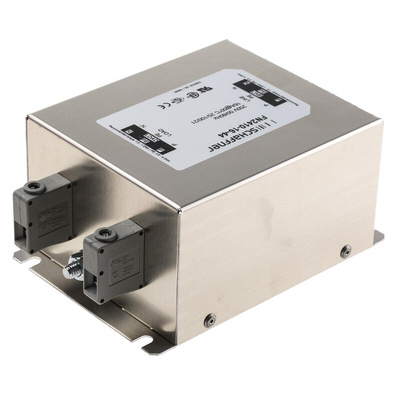 Schaffner, FN2410 16A 250 V ac 400Hz, Chassis Mount EMC Filter, Terminal Block, Single Phase