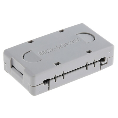 TDK 30 Material Openable Flat Cable Ferrite, 26 max. wires, Clamp Filter, Inner dims. 34mm