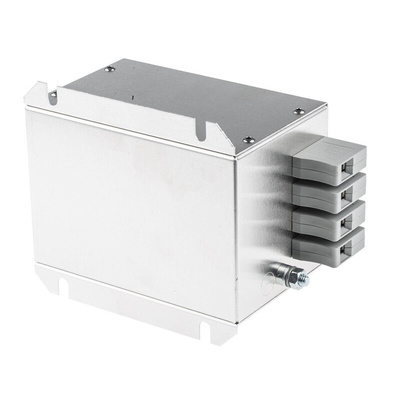 Schaffner, FN3256 36A 520/300 V ac 60Hz, Chassis Mount EMI Filter, Terminal Block 3 Phase