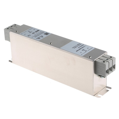 Schaffner, FN3258 30A 480/277 V ac 60Hz, Chassis Mount EMC Filter, Terminal Block 3 Phase