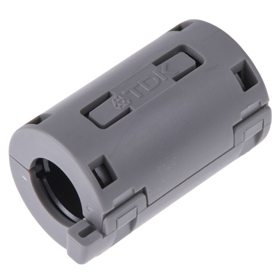 TDK Openable Ferrite Sleeve, 19.5 Dia. x 35mm, For Suppression Components, Apertures: 1, Diameter 9mm