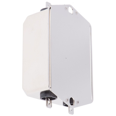 Schaffner, FN2010 20A 250 V ac/dc 0 → 400Hz, Chassis Mount EMI Filter, Fast-On, Single Phase