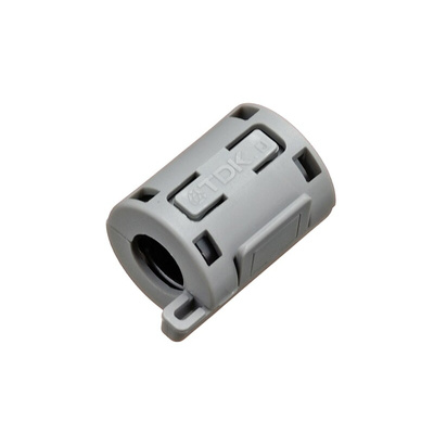 TDK Openable Ferrite Clamp, 15 Dia. x 22mm, For Audio Equipment, Copiers, Digital Telephones, Electronic Musical