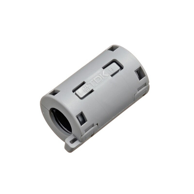 TDK Openable Ferrite Clamp, 20.5 Dia. x 36mm, For Audio Equipment, Copiers, Digital Telephones, Electronic Musical