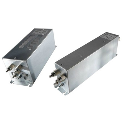 TE Connectivity, Corcom BCF 130A 480/227 V ac, Flange Mount EMI Filter, Threaded Bolt 3 Phase