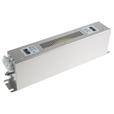 Schaffner FN351 Series 16A 440 V ac 60Hz Flange Mount RFI Filter, with Screw Terminals