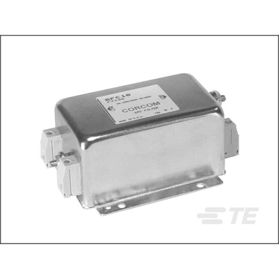 TE Connectivity, Corcom FC 36A 250 V ac 50/60Hz, Flange Mount Power Line Filter, Terminal Block, Single Phase