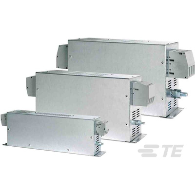 TE Connectivity, Corcom BCF 30A 480/277 V ac 50Hz, Flange Mount EMI Filter, Terminal Block 3 Phase