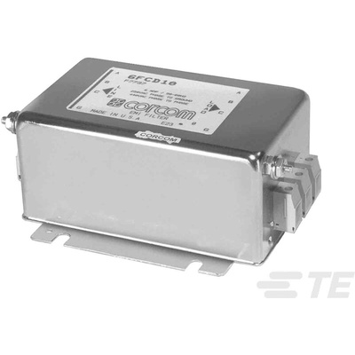 TE Connectivity, Corcom FCD 6A 480/277 V ac 50Hz, Flange Mount Power Line Filter, Terminal Block 3 Phase