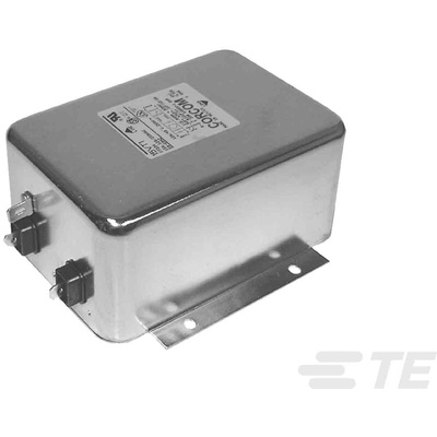 TE Connectivity, Corcom T 20A 250 V ac 50/60Hz, Flange Mount RFI Filter, Fast-On, Single Phase