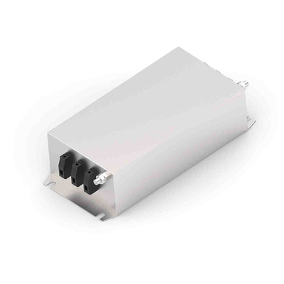 TE Connectivity, KEH 100A 440 V ac 50/60Hz, Chassis Mount EMI Filter, Terminal Block 3 Phase