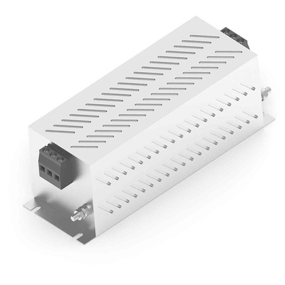 TE Connectivity, KEM-BS 55A 440 V ac 50 → 60Hz, Chassis Mount EMI Filter, Terminal Block 3 Phase