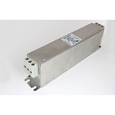 United Automation, 358 30A 480 V ac 60Hz, Chassis Mount EMC Filter, Terminal Block 3 Phase