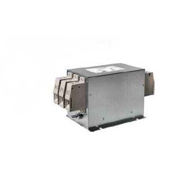 Schurter, FMBC EP 110A 520 V ac 50 Hz, 60 Hz, Chassis Mount Power Line Filter 3 Phase