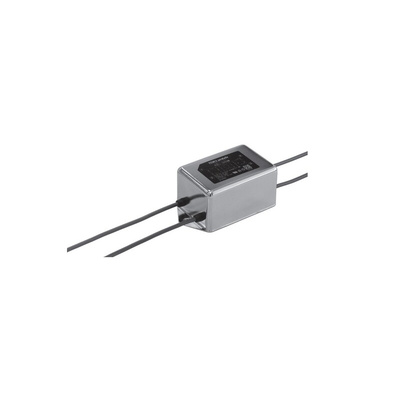 TDK-Lambda 5A 250 V ac, Panel Mount EMC Filter, Wire Lead, Single Phase