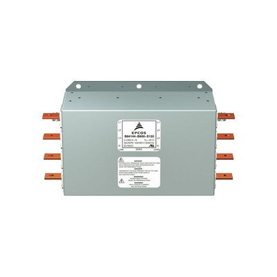 EPCOS, B84144 400A 530 V 50 Hz, 60 Hz, Chassis Mount Power Line Filter, Solder 3 Phase