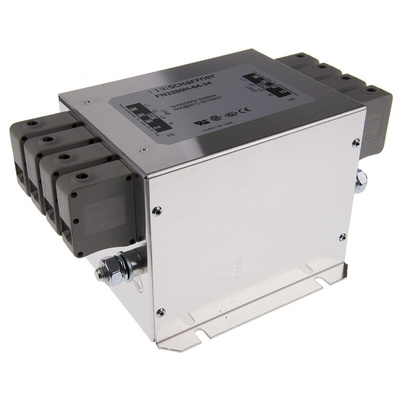 Schaffner, FN3280 64A 520/300 V ac 60Hz, Chassis Mount EMI Filter, Terminal Block 3 Phase