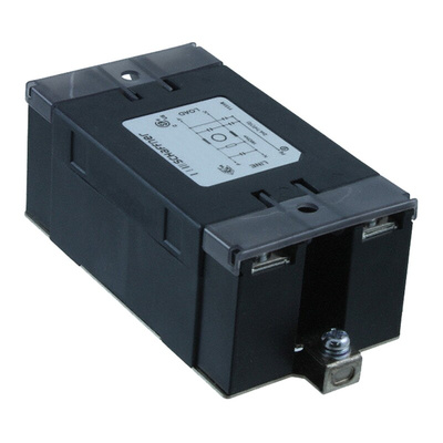 Schaffner, FN2450 10A 250 V ac 400Hz, Chassis Mount EMI Filter, Screw, Single Phase
