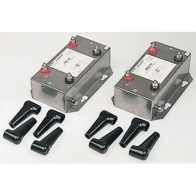 Deltron, MDF 50A 240 V ac 60Hz, Flange Mount EMI Filter, Stud, Single Phase