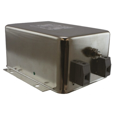 TE Connectivity, Corcom FC 16A 250 V ac, Flange Mount Power Line Filter, Terminal Block, Single Phase