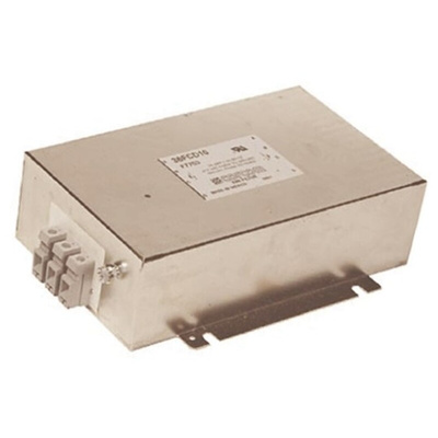 TE Connectivity, Corcom FCD 36A 480 V ac, Flange Mount Power Line Filter, Terminal Block 3 Phase
