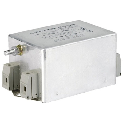 Schurter, FMBB 12A 250 V ac 50 → 60Hz, Screw Mount RFI Filter, Screw, Single Phase