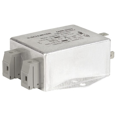 Schurter, FMEB 5A 80 V dc, Chassis Mount EMC Filter, Screw, Single Phase