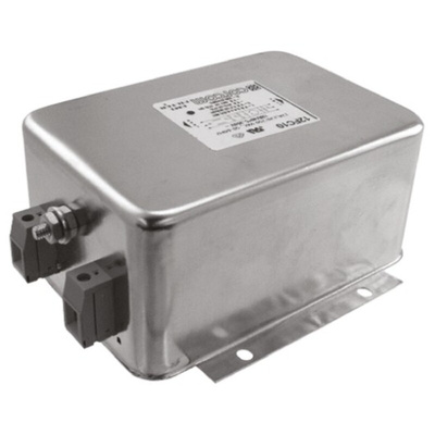 TE Connectivity, Corcom FC 12A 250 V ac, Flange Mount Power Line Filter, Single Phase