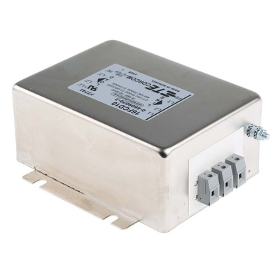 TE Connectivity, Corcom FCD 16A 480 V ac, Flange Mount Power Line Filter, Terminal Block 3 Phase