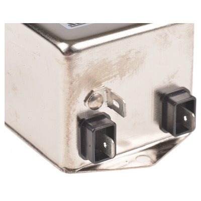 TE Connectivity, Corcom HZ 20A 250 V ac 50Hz, Flange Mount EMI Filter, Fast-On, Single Phase