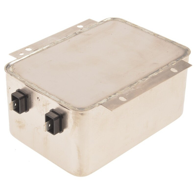 TE Connectivity, Corcom HT 20A 250 V ac 50 Hz, 60 Hz, Chassis Mount RFI Filter, Spade, Single Phase
